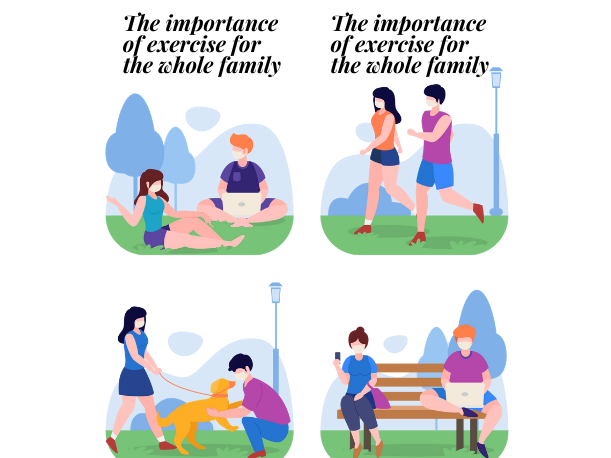 The importance of exercise for the whole family