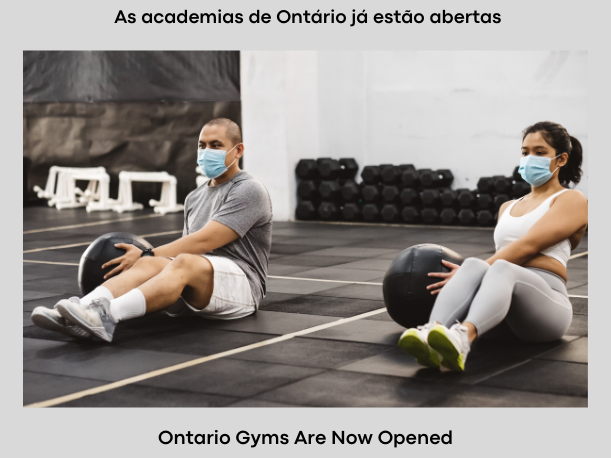 As academias de Ontário já estão abertas