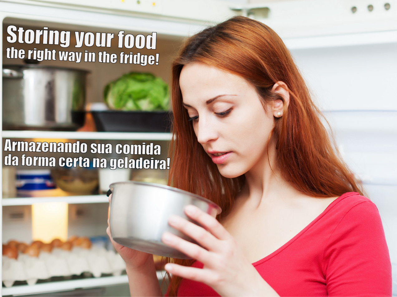 Storing your food the right way in the fridge!