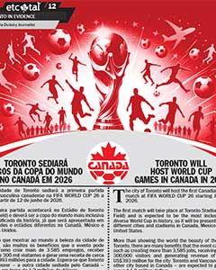 Toronto will host world cup games in Canada in 2026