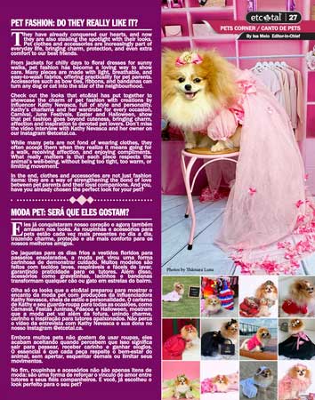 Pet Fashion: do they really like it?